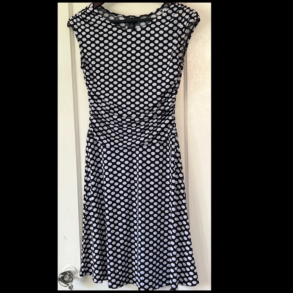 Enfocus Studio Polka Dot Dress, Size 4